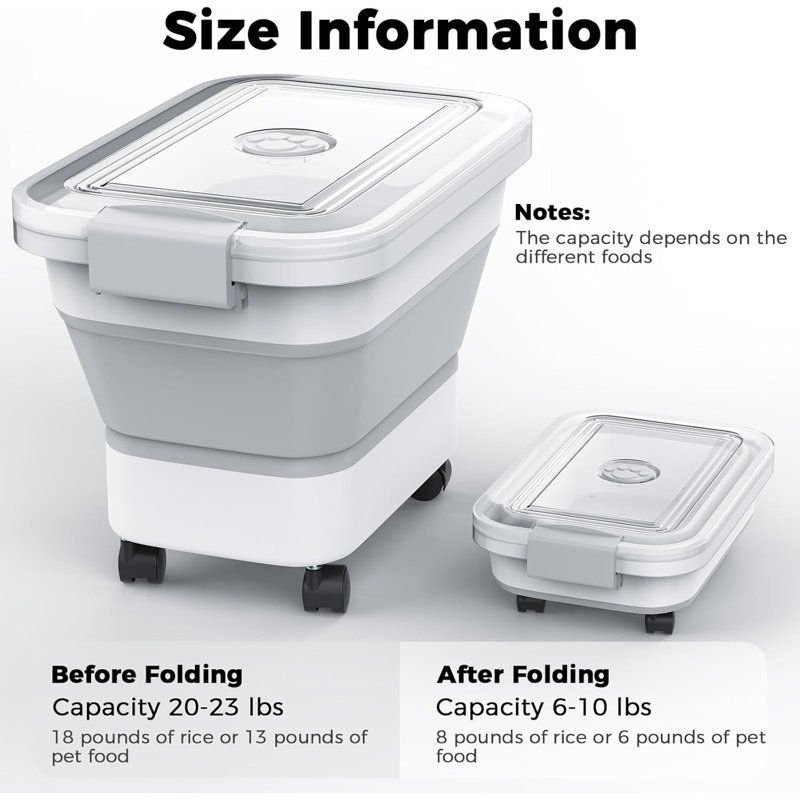 10 lb pet food container store